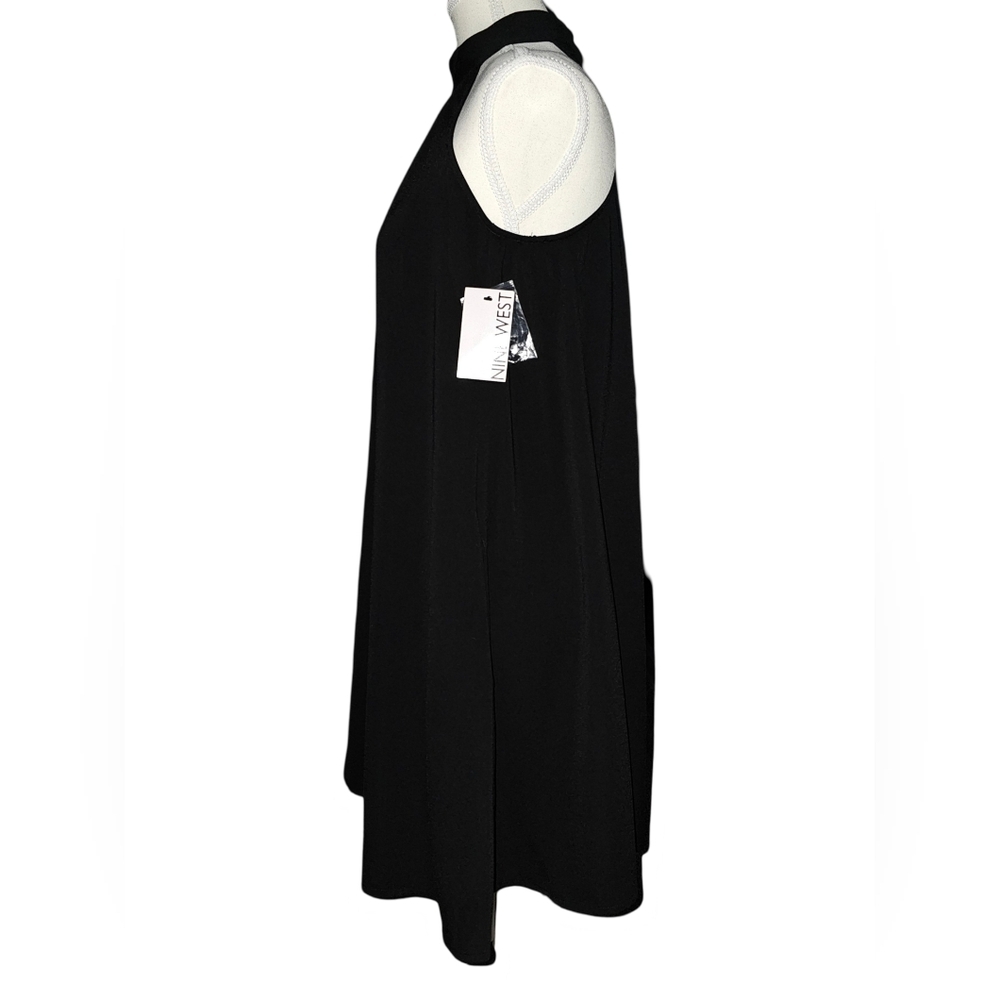 Nine West Women's Mock Neck Swing Dress Size XS - NWT - Picture 5 of 7